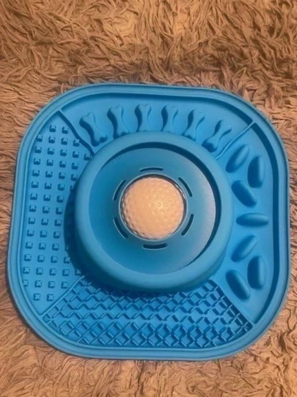 Slow Feeder Dog Bowl Non Slip Pet Food Water Bowl Easy Clean